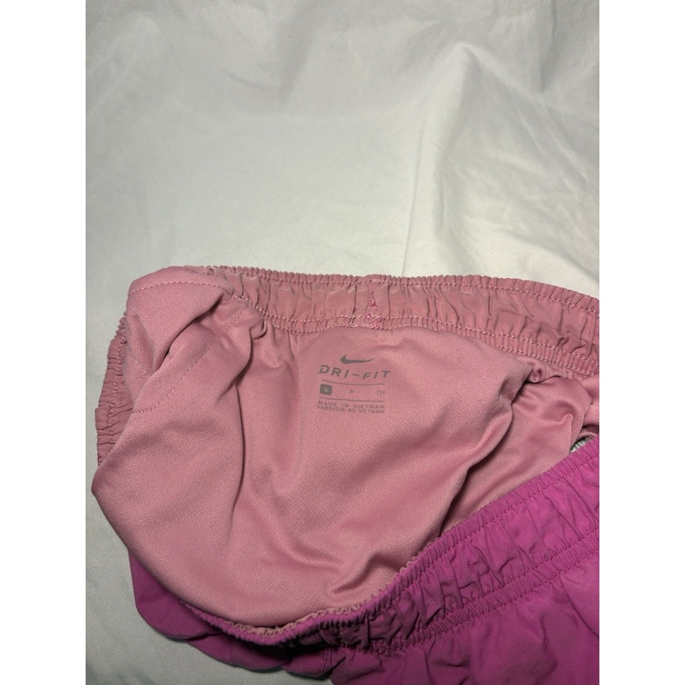 Nike Dri-FIT Women's Pink Athletic Shorts Lightweight Elastic Waist - Picture 4 of 4